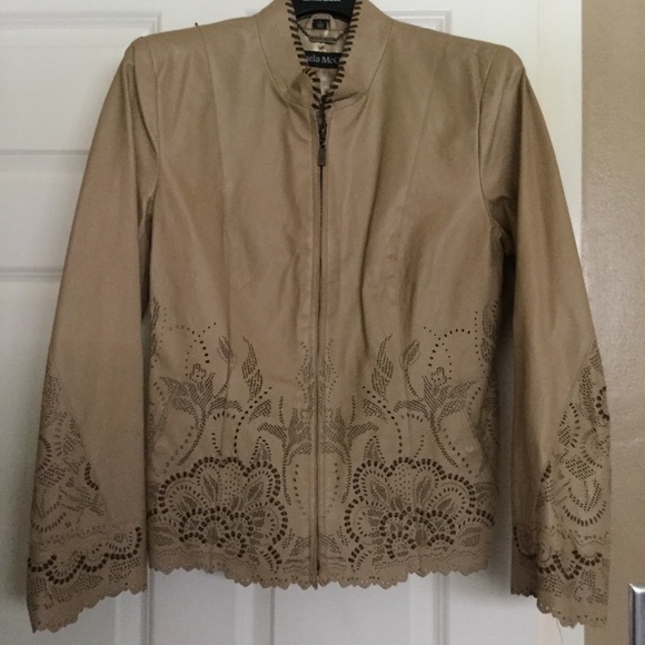 Pamela McCoy Leather Jacket - Picture 1 of 2